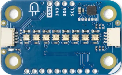 A picture of the Arduino Modulino Pixels shield