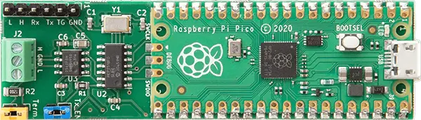 A picture of the Canis Labs CANPico shield