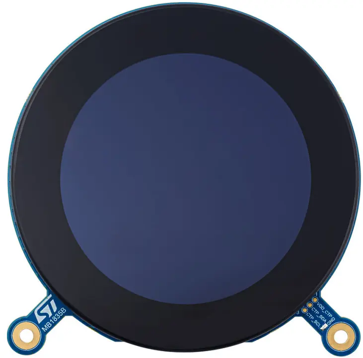 A picture of the ST LCD DSI MB1835 shield