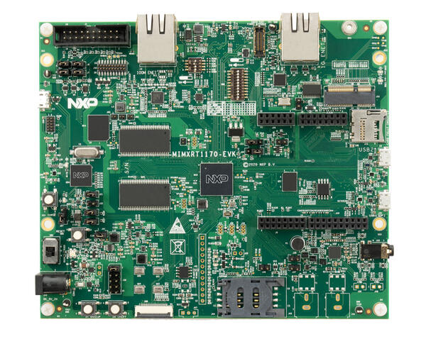 A picture of the MIMXRT1170-EVK board