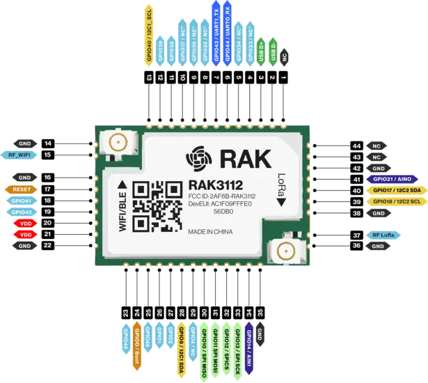 RAK3112-pinout
