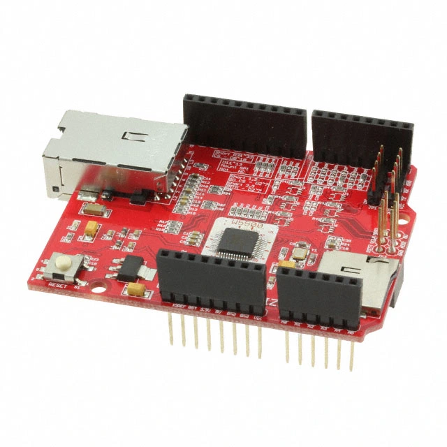 A picture of the W5500 Ethernet Shield shield